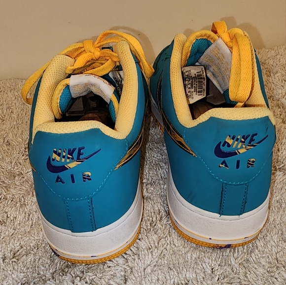 Nike Air Force One Low Marble Swoosh Size 10.5 - Picture 4 of 6